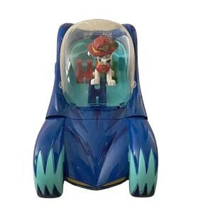 PJ Masks Toys Figure & Vehicle Set Lot Marshall Blue Glider Car Mobile